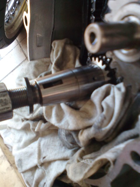 Kurbelwellenstumpf ohne Keil