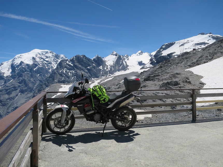 Ortler von der Tibethütte gesehen