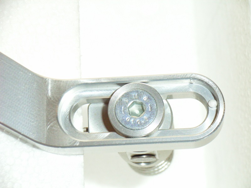 verstellbarer Hebel von hinten