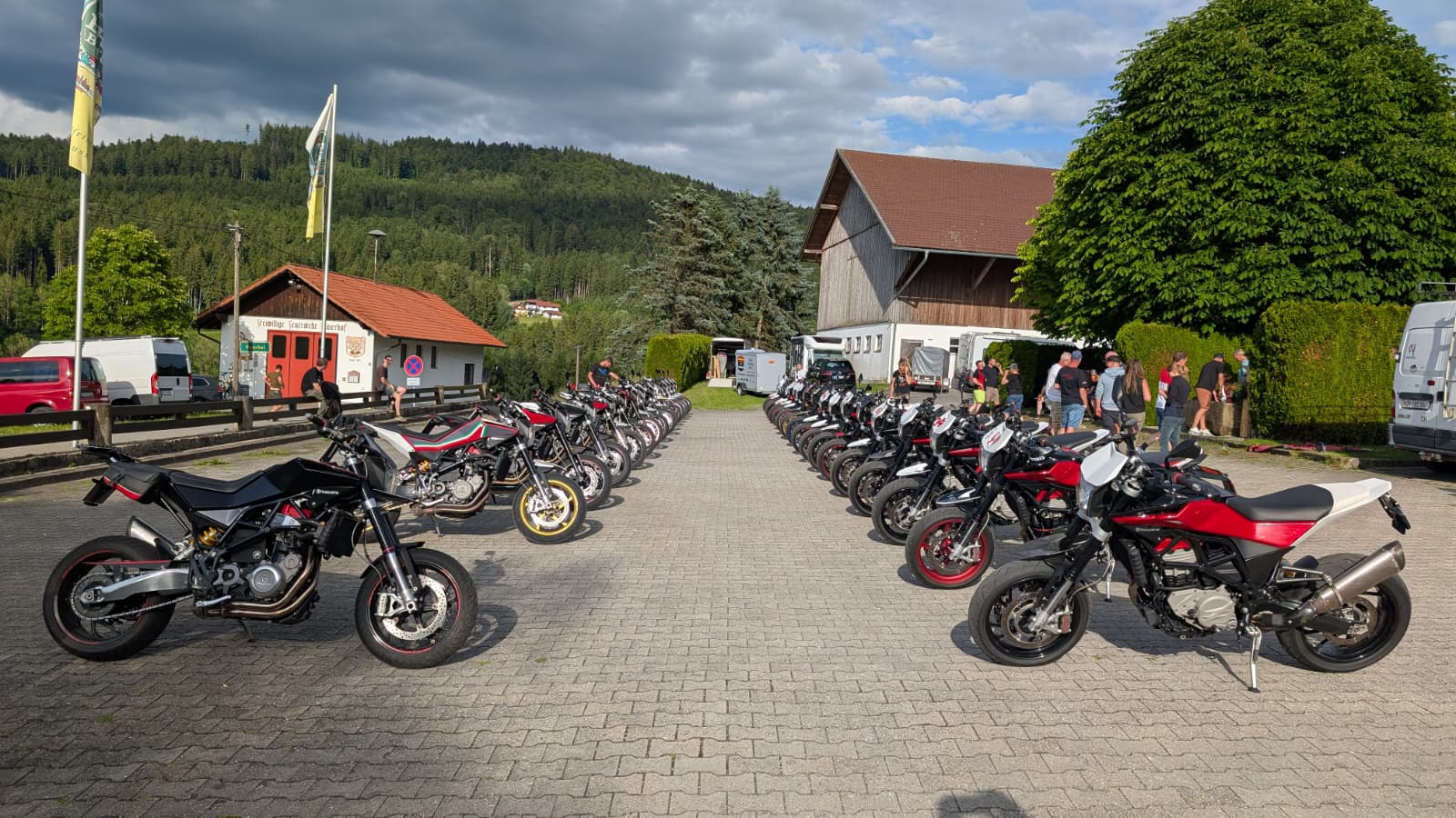 Aufstellung zur Nuda Wahl