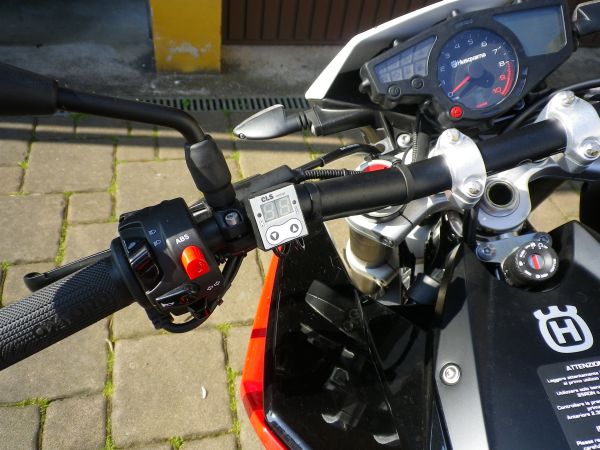 Bediendisplay, hier für Öler und Heizgriffsystem