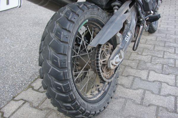 F 800 GS nach Offroadeinsatz