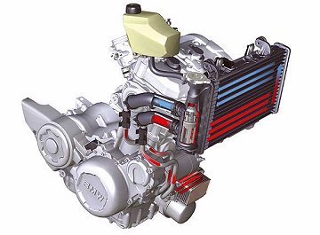 Kühlerkreislauf der BMW F800 GS