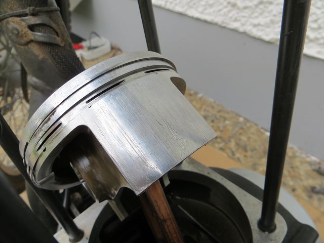 Laufspuren Kolben