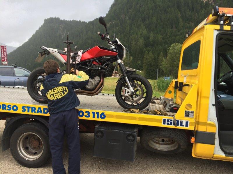 so wird man in den Dolomiten noch auf der Anre