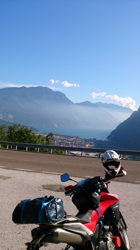 Die Terra mit Blick auf den Gardasee