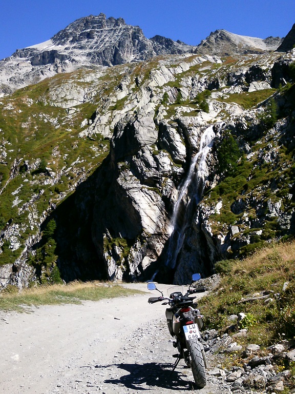 Sommeiller (im MIttelteil, oben der Schutt ist nicht so fotogen)